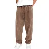 Men's Casual Elastic Waist Printed Loose Pants 52704418M sold by Manly
