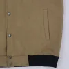 Men's Casual Vintage Suede Stand Collar Jacket 38800501F sold by Manly