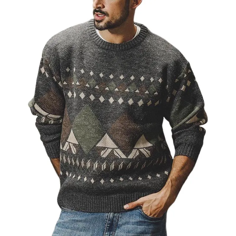Men's Vintage Thick Knit Sweater 95860589U sold by Manly