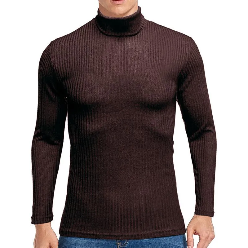 Men's Solid Color Turtleneck Sweater 30507586U sold by Manly product image thumbnail 5