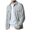 Men's Multi-Pocket Long Sleeve Lapel Casual Vintage Jacket 15563546F sold by Manly