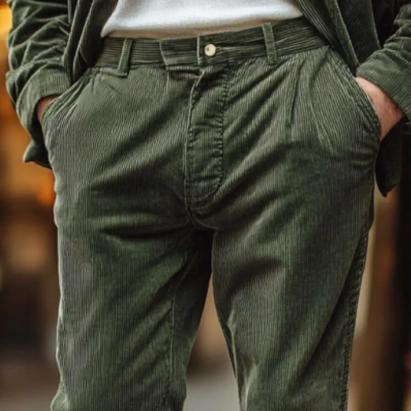 Men's Vintage Classic Casual Comfort Pocket Corduroy Pants 06643567K sold by Manly product image thumbnail 3
