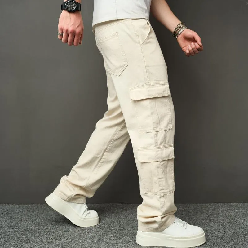 Men's Fashion Multi-pocket Straight Jeans 64428148Z sold by Manly product image thumbnail 5