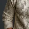 Men's Casual V-neck Pullover Knitted Sweater 33230569F sold by Manly