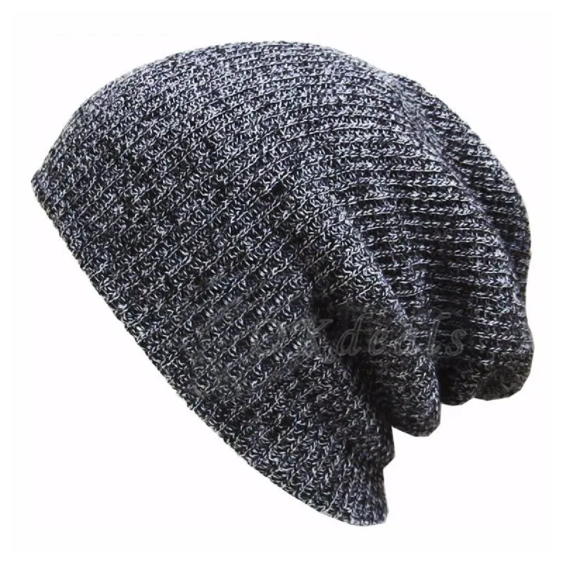 Men's Striped Autumn and Winter Warm Knitted Hat 15805833U sold by Manly