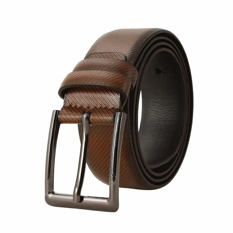 Men's Retro Casual Versatile High-end Pin Buckle Leather Belt 82856810K sold by Manly