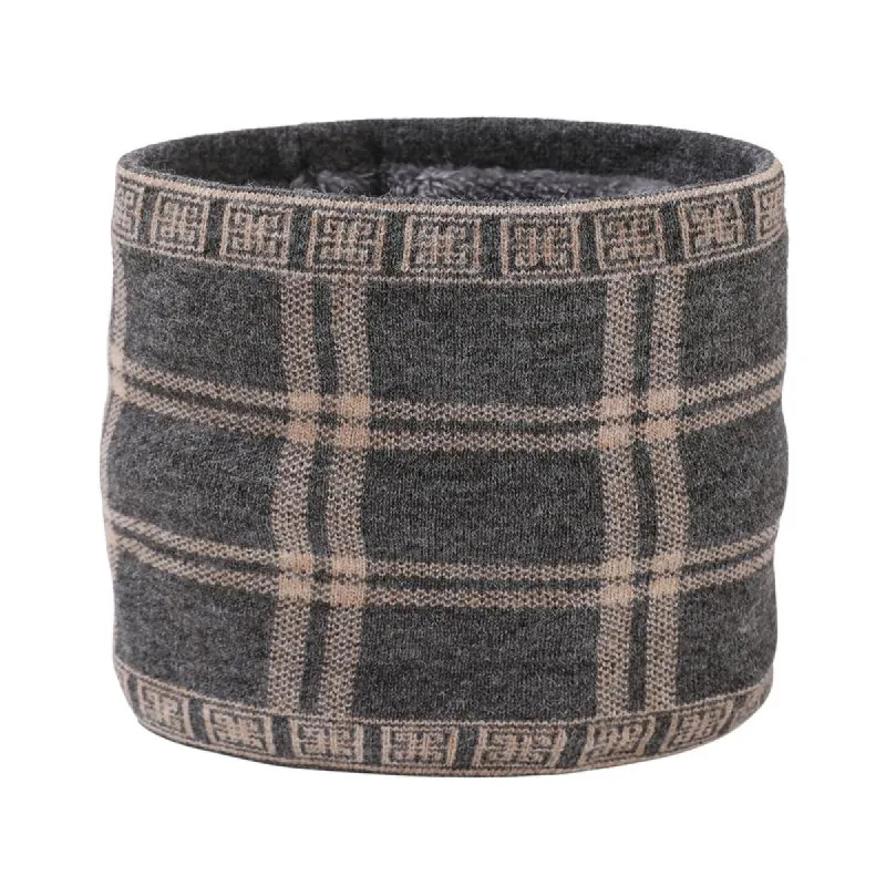 Men's Classic Versatile Plaid Outdoor Warm Scarf 48105198F sold by Manly