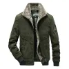 Men's Stand Collar Corduroy Warm Jacket 59115185F sold by Manly