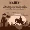Men's Vintage Leather Lambswool Patchwork Warm Lapel Zipper Coat 01455009M sold by Manly