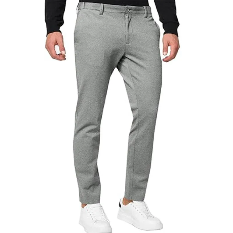 Men's Solid Color Cotton Slim Suit Pants 74476171Z sold by Manly