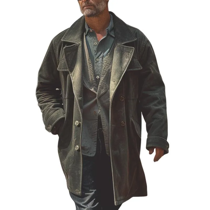 Men's Vintage Corduroy Lapel Coat 27974048X sold by Manly