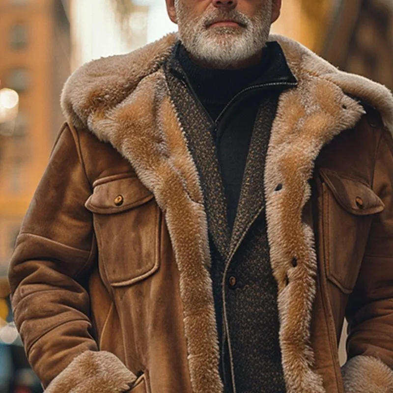 Men's Solid Color Casual Stitching Multi-pocket Coat 49976241X sold by Manly product image thumbnail 3