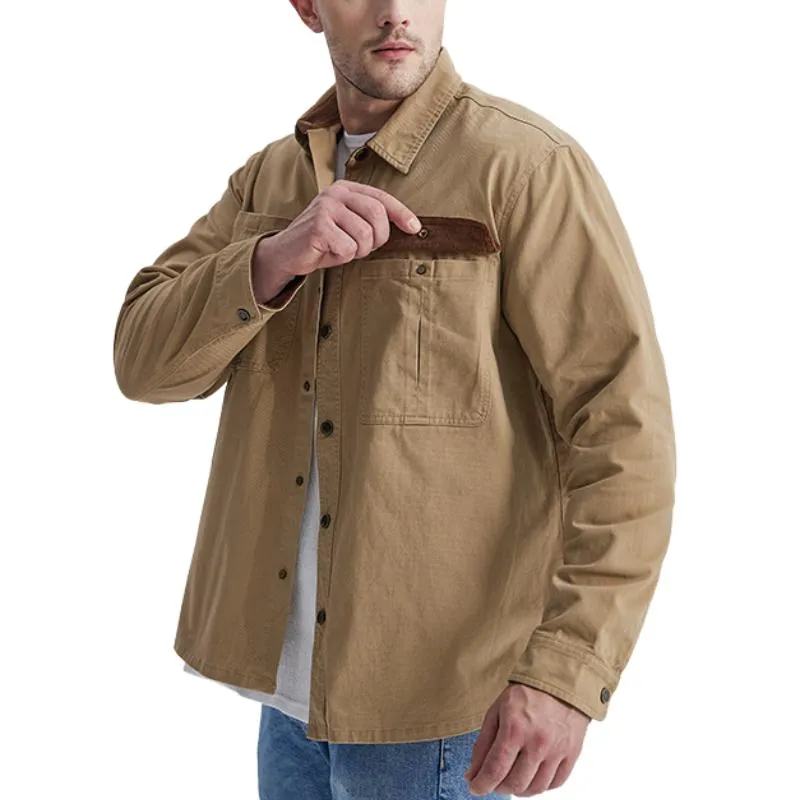 Men's Vintage Long Sleeve Lapel Shirt 08045090F sold by Manly product image thumbnail 2