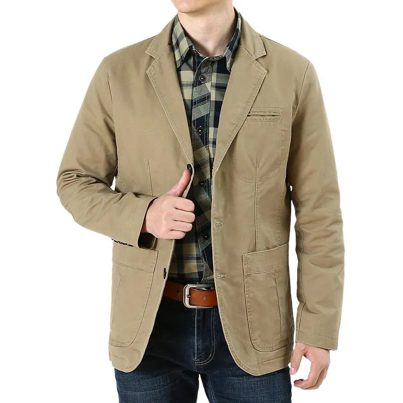 Men's Single-breasted Casual Jacket 97792375F sold by Manly product image thumbnail 2