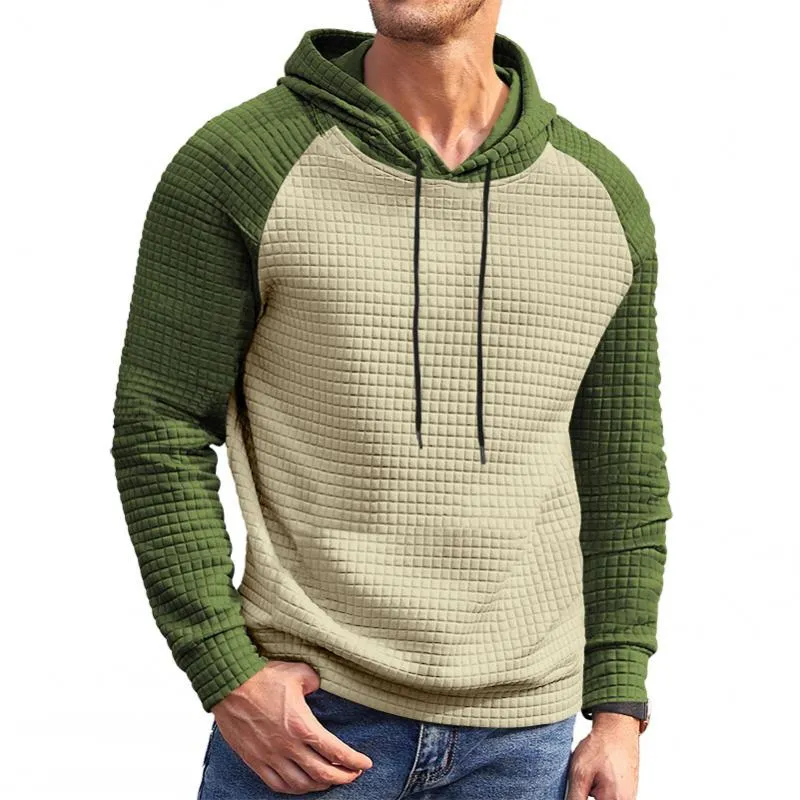 Men's Colorblock Raglan Long Sleeve Hoodie 74653611Z sold by Manly product image thumbnail 2