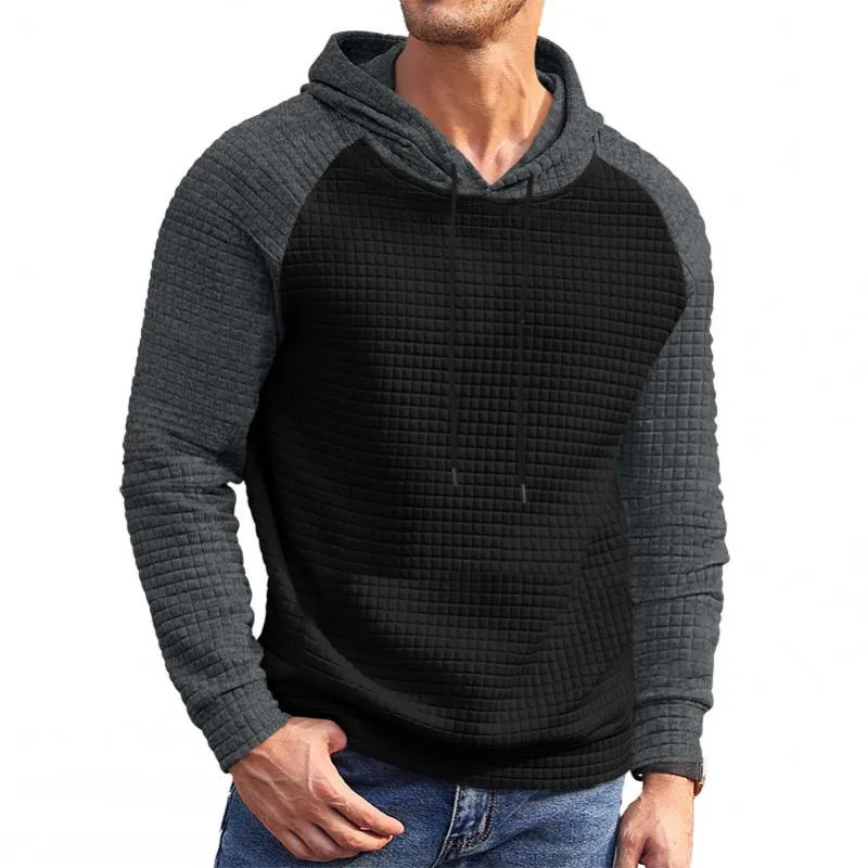 Men's Colorblock Raglan Long Sleeve Hoodie 74653611Z sold by Manly product image thumbnail 3