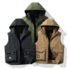 Men's Vintage Multi-Pocket Cotton Vest 17788585U sold by Manly