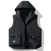 Men's Vintage Multi-Pocket Cotton Vest 17788585U sold by Manly