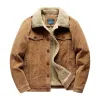 Men's Vintage Corduroy Lambswool Thick Warm Slim Jacket 15371398M sold by Manly