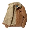 Men's Vintage Corduroy Lambswool Thick Warm Slim Jacket 15371398M sold by Manly