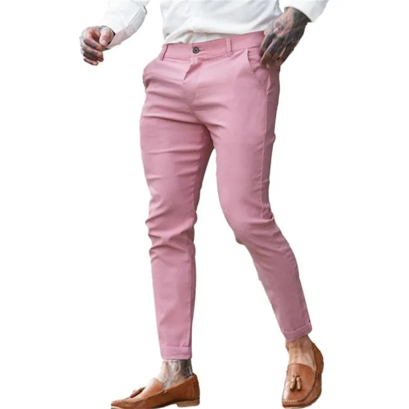 Men's Twill Cotton Stretch Slim Fit Skinny Pants 43886880X sold by Manly product image thumbnail 5