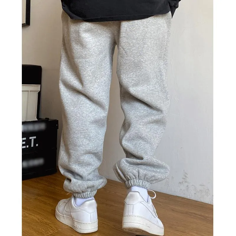 Men's Casual Solid Color Loose Drawstring Sweatpants 42867611Y sold by Manly product image thumbnail 4