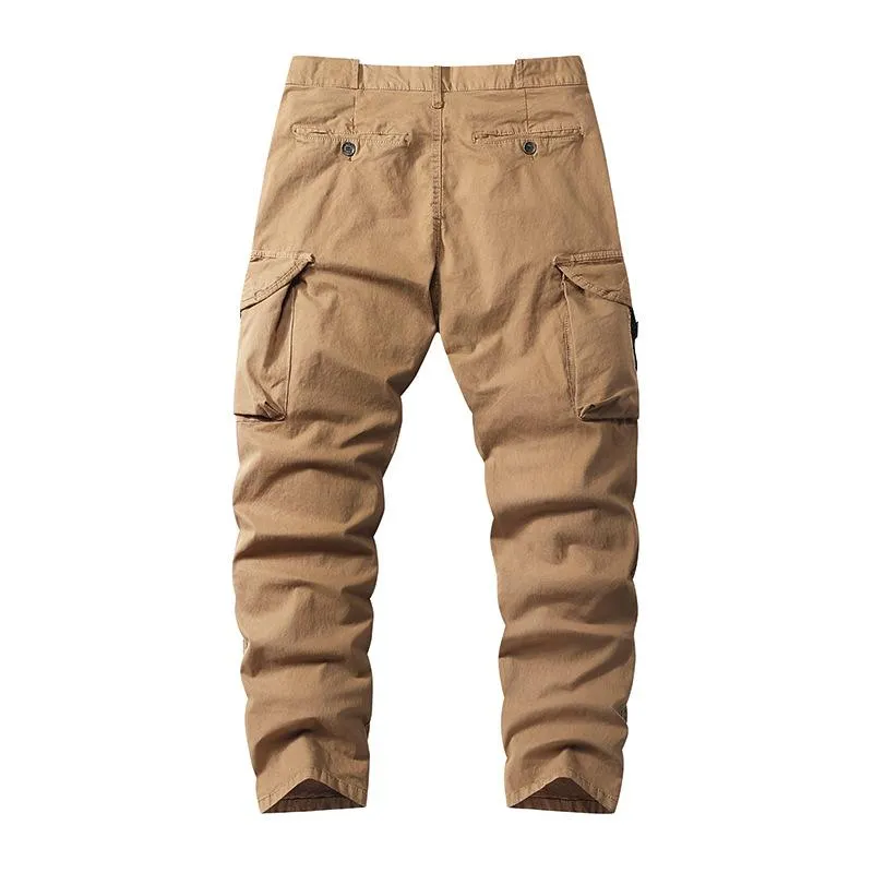 Men's Casual Outdoor Cotton Multi-Pocket Pants Cargo Pants 26261367M sold by Manly product image thumbnail 5