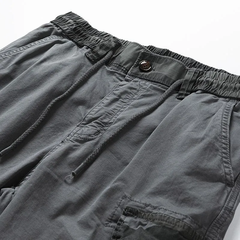 Men's Casual Camouflage Colorblock Multi-Pocket Cargo Pants 20352124M sold by Manly product image thumbnail 5