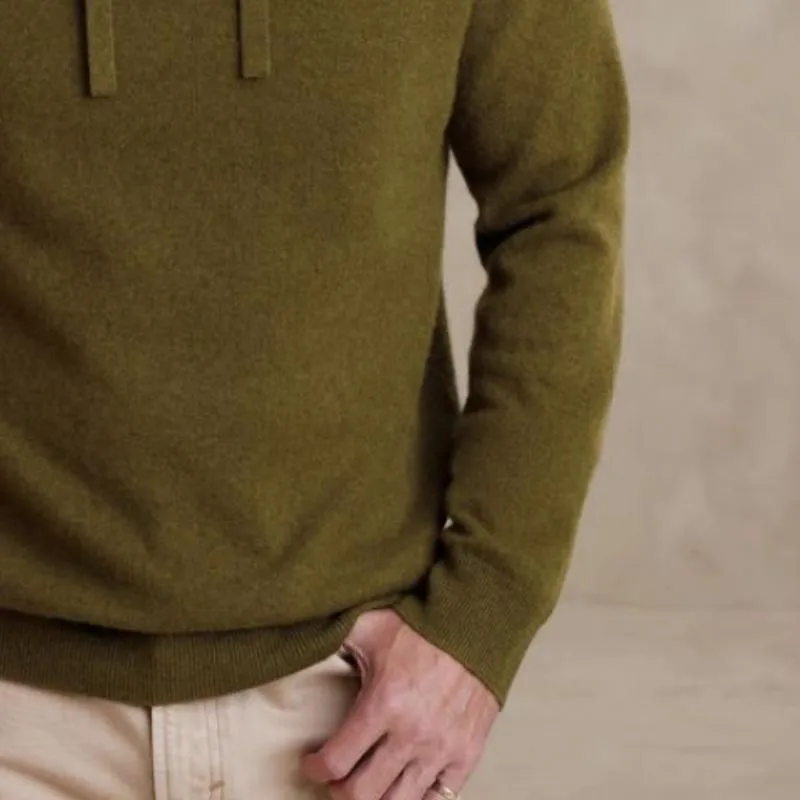 Men's Classic Casual Comfort Knit Long Sleeve Hoodie 83469721K sold by Manly product image thumbnail 4