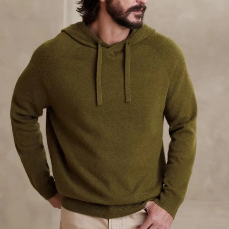 Men's Classic Casual Comfort Knit Long Sleeve Hoodie 83469721K sold by Manly product image thumbnail 2