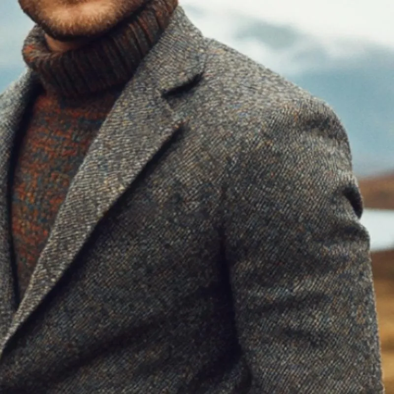 Men's Lapel Composite Wool Jacket 67212547F sold by Manly product image thumbnail 3