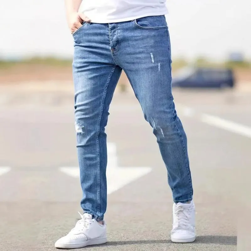 Men's Fashion Distressed Holes Casual Jeans 43156299Z sold by Manly product image thumbnail 3