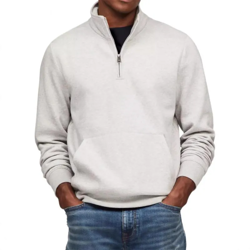 Men's Casual Solid Color Half Zip Turtleneck Sweatshirt 81474478Y sold by Manly