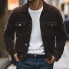 Men's Vintage Brown Corduroy Jacket 70361563U sold by Manly