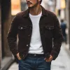 Men's Vintage Brown Corduroy Jacket 70361563U sold by Manly