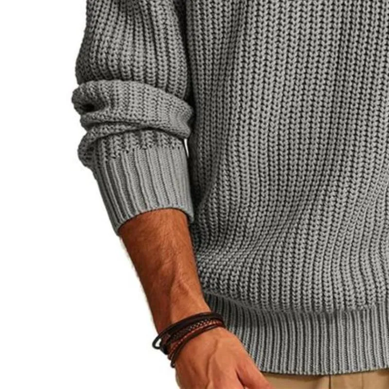 Men's Classic Casual Basic Crew Neck Sweater 94359390K sold by Manly product image thumbnail 3