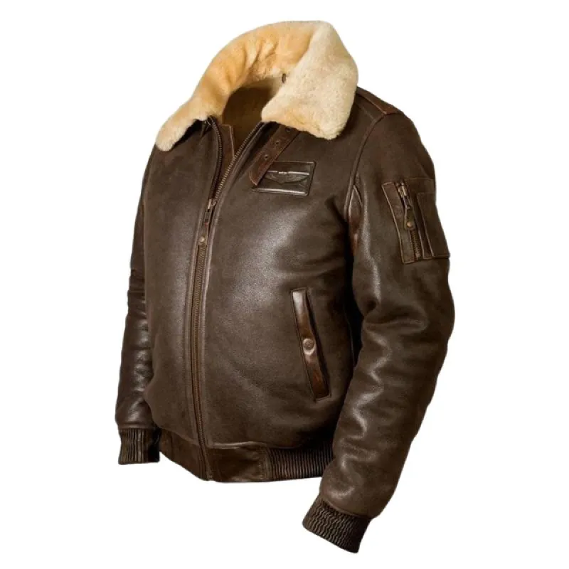 Men's Casual Lapel Warm Jacket 72322797F sold by Manly