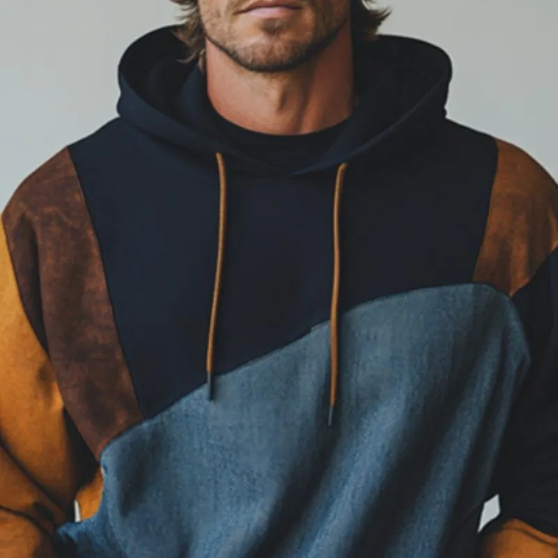 Men's Classic Retro Digital Print Hoodie 98029541F sold by Manly product image thumbnail 3