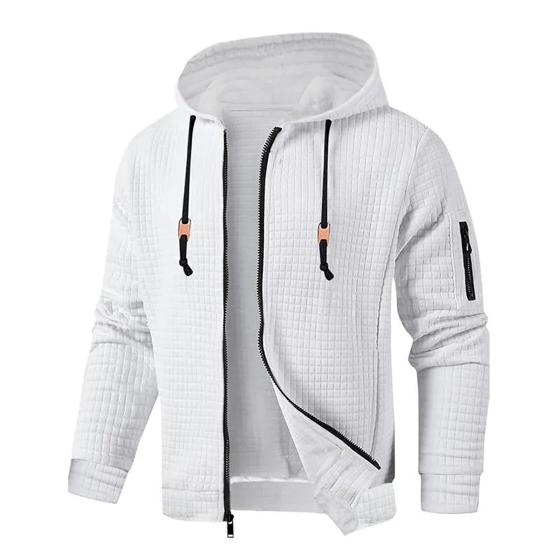 Men's Waffle Sport Hooded Jacket 81377580X sold by Manly product image thumbnail 3
