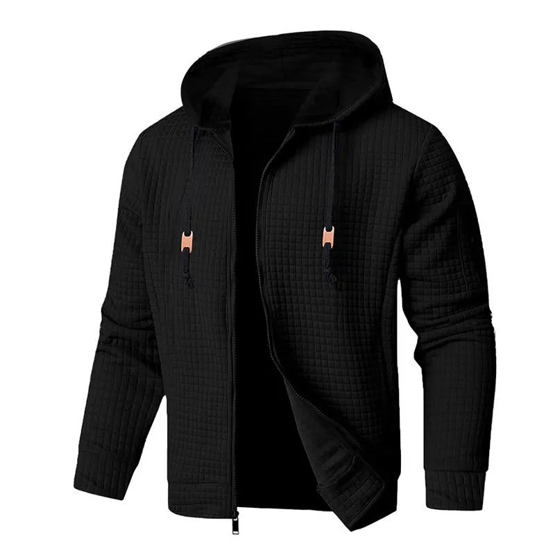 Men's Waffle Sport Hooded Jacket 81377580X sold by Manly product image thumbnail 2