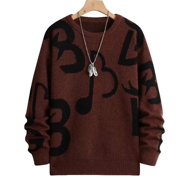 Men's Jacquard Thick Warm Knitted Sweater 12426014U sold by Manly product image thumbnail 5