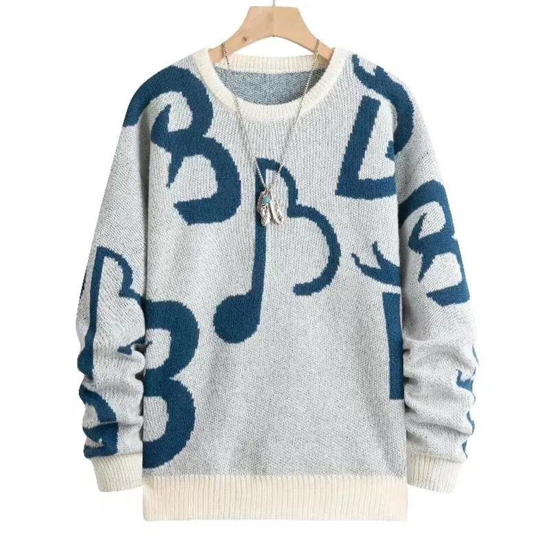 Men's Jacquard Thick Warm Knitted Sweater 12426014U sold by Manly product image thumbnail 3