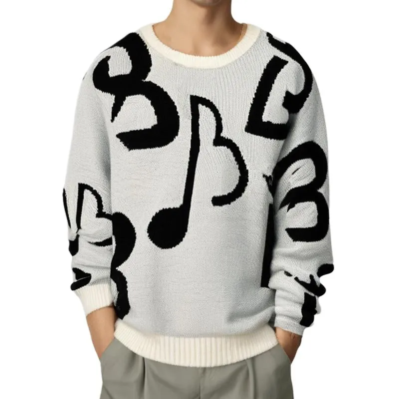 Men's Jacquard Thick Warm Knitted Sweater 12426014U sold by Manly