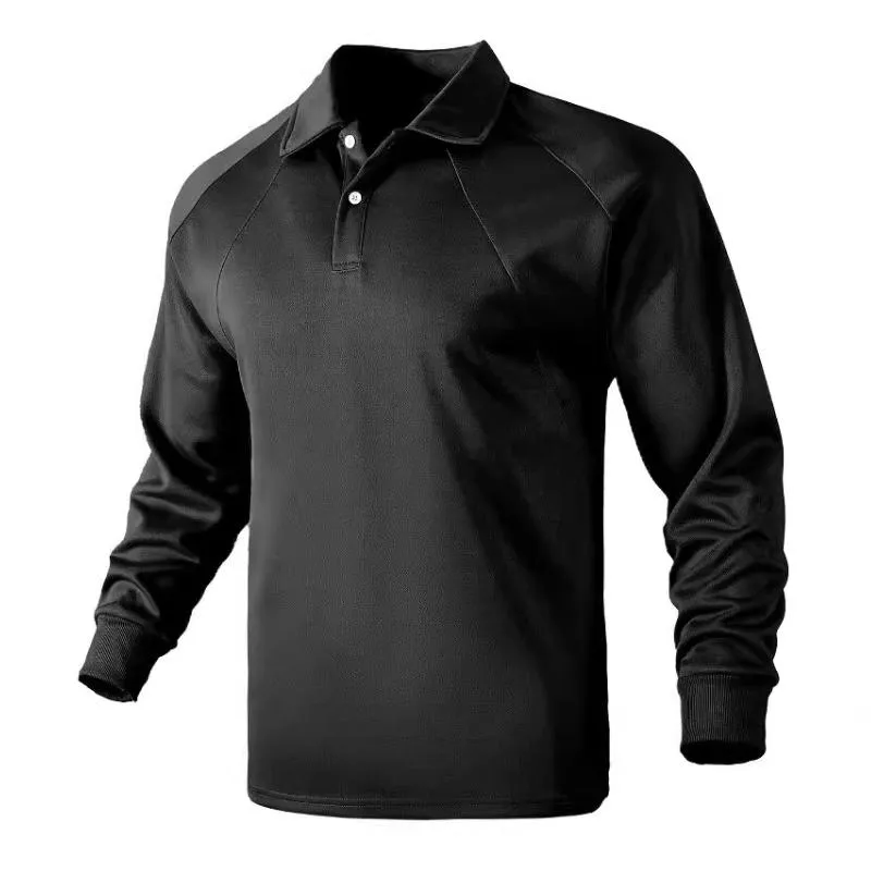 Men's Casual All-match Lapel Long-sleeved Sweatshirt 02681364F sold by Manly product image thumbnail 4