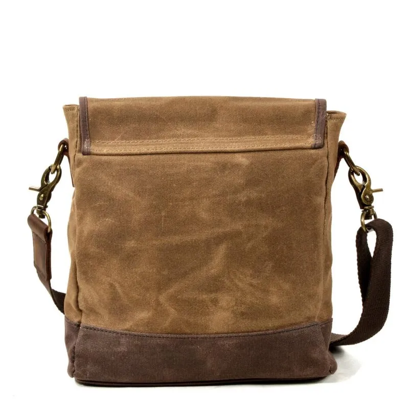 Men's Vintage Outdoor Canvas Colorblock Shoulder Bag 22221192Y sold by Manly product image thumbnail 3