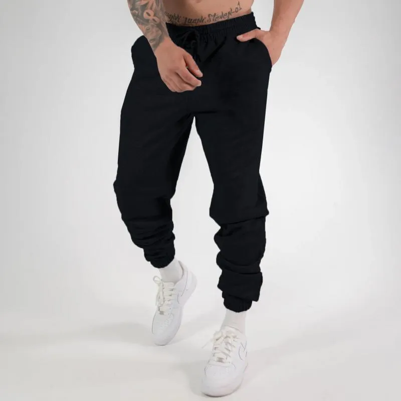 Men's Solid Color Elastic Waist Casual Sports Pants 30839689Z sold by Manly product image thumbnail 5