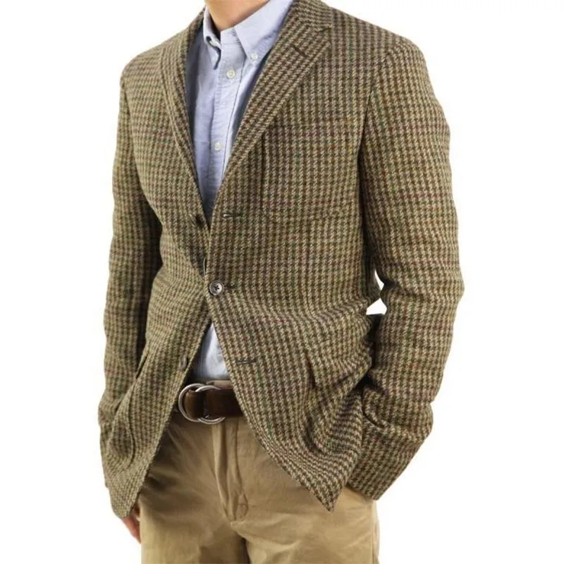 Men's Blended Single-breasted Blazer 11381844X sold by Manly