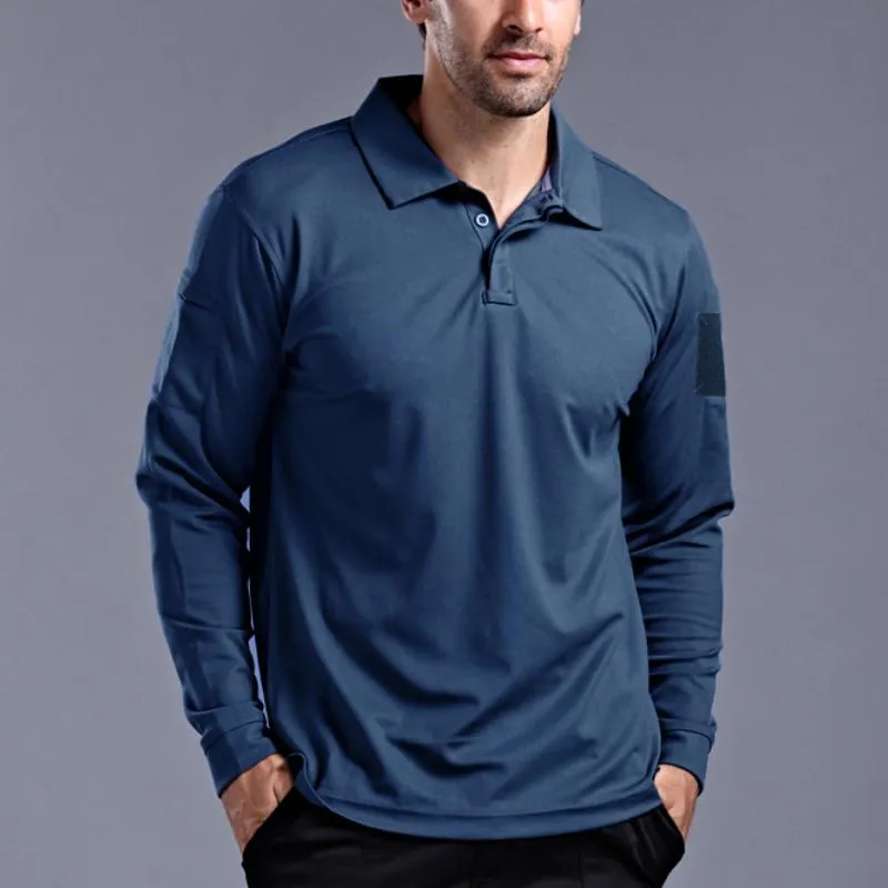 Men's outdoor sports quick-drying long-sleeved T-shirt 40914409K sold by Manly product image thumbnail 4