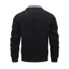 Men's Casual Lapel Corduroy Thickened Lambswool Multi-Pocket Zipper Jacket 14154496M sold by Manly