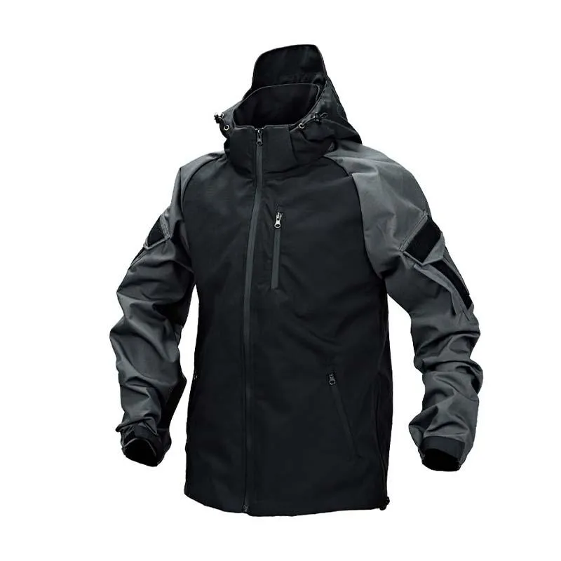 Men's Classic Outdoor Sports Windproof And Rainproof Warm Jacket 49478165K sold by Manly